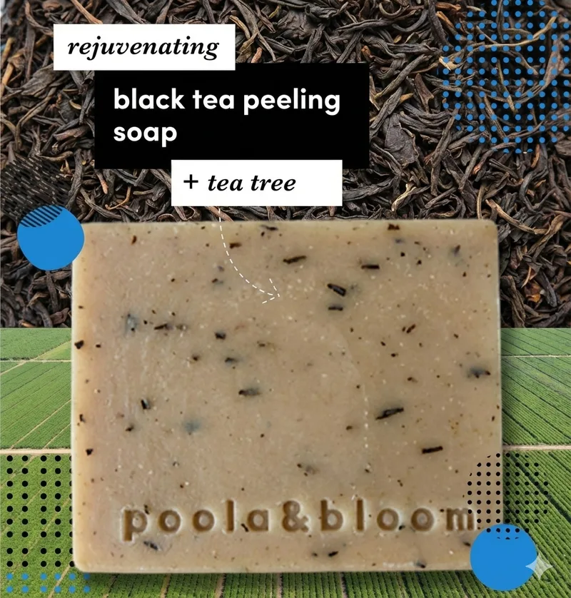 Black Tea Peeling Soap