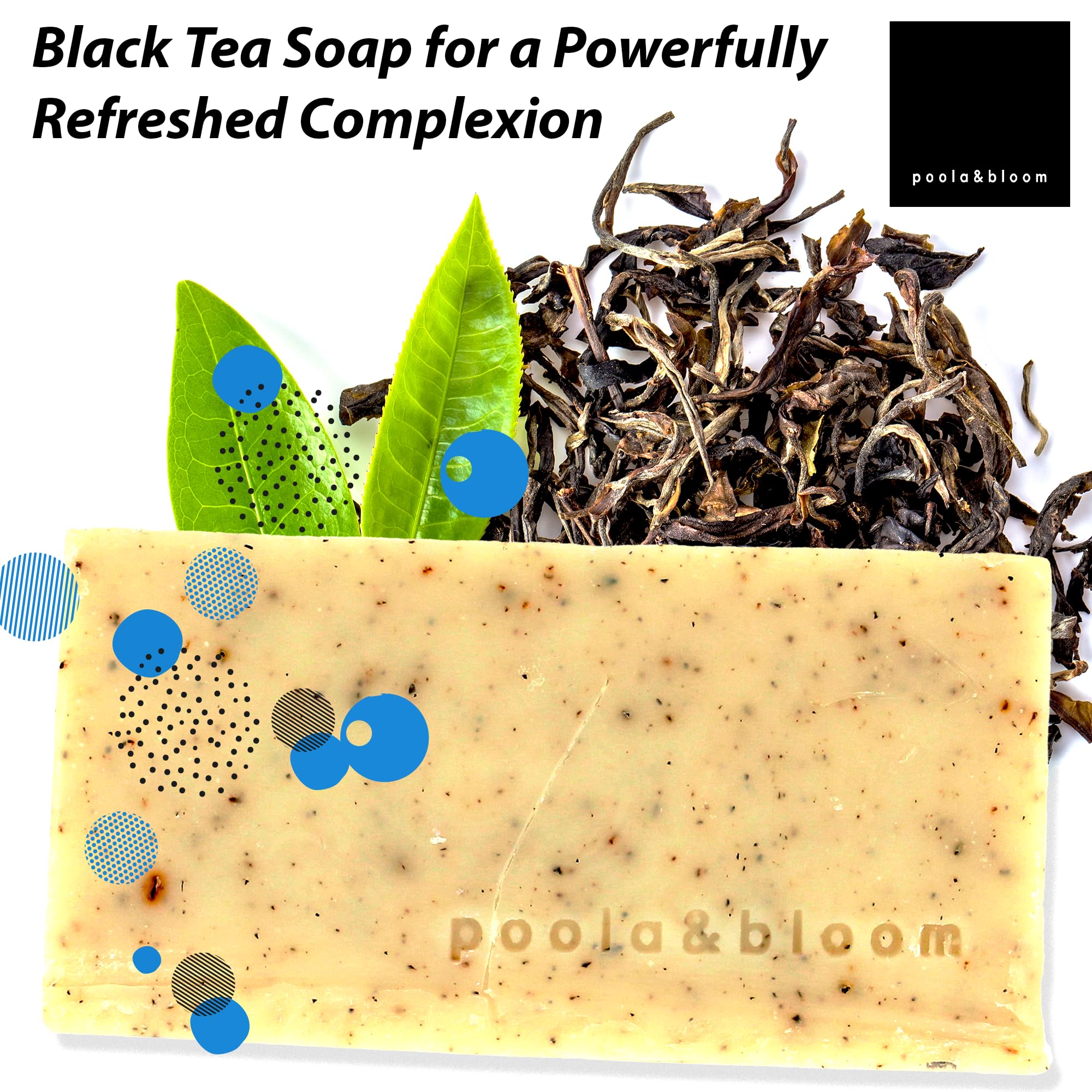 Black Tea Peeling Soap 175g