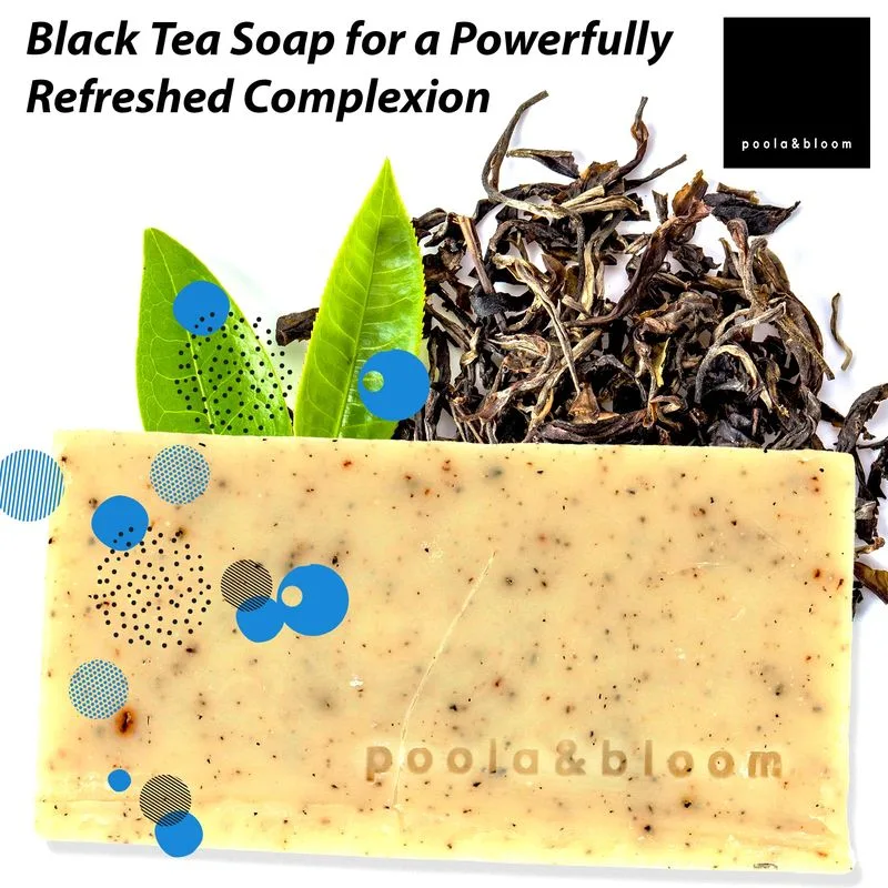 Black Tea Peeling Soap 175g